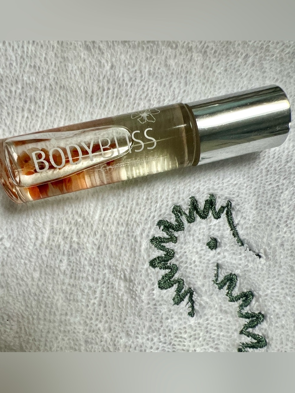 Body Bliss Crystal Infusions aromatherapy rollerball - semi-precious gemstones
